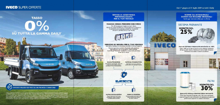 IVECO SUPER OFFERTE SU TUTTA LA GAMMA DAILY!